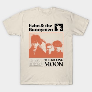 Echo and The Bunnymen - Tribute fanmade T-Shirt